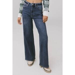 NEW Bohme Blayden Dark Wash Wide Leg Jeans Size 29